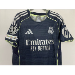 Real Madrid White T-Shirt 25/26 - Add the Champions Badge for Free