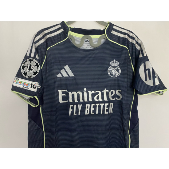 Real Madrid White T-Shirt 25/26 - Add the Champions Badge for Free