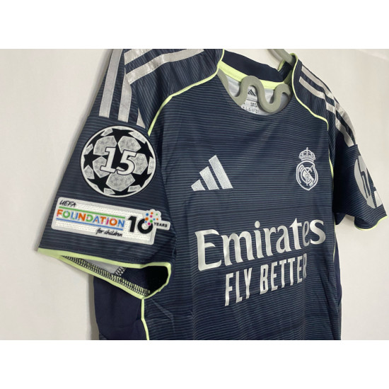Real Madrid White T-Shirt 25/26 - Add the Champions Badge for Free