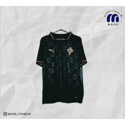 تيشرت البرتغال الاسود الجديد