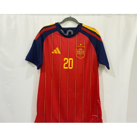 تيشرت اسبانيا الاحمر الجديد