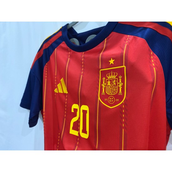 تيشرت اسبانيا الاحمر الجديد