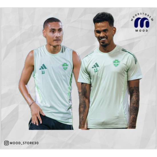 Al-Ahly's new training kit in apple color