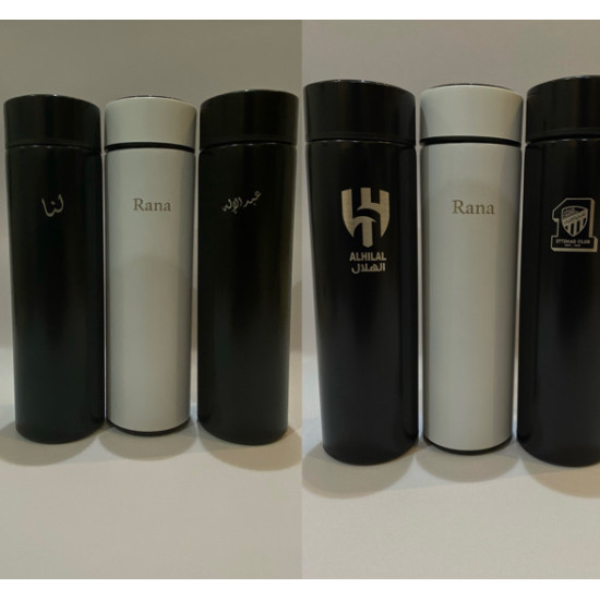 Display of 3 cups that can be kept hot or cold