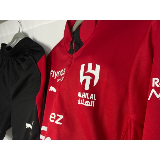 بلوفر الهلال الجديد الاحمر + شورت إضافي مجاناً