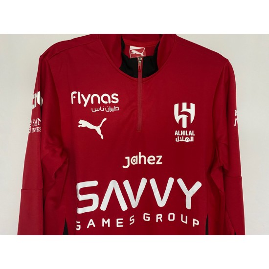 بلوفر الهلال الجديد الاحمر + شورت إضافي مجاناً