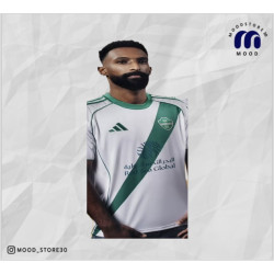 تيشرت الاهلي الابيض الجديد مع ملصق جوال شعار الاهلي الجديد هديه