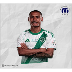 تيشرت الاهلي الابيض الجديد مع ملصق جوال شعار الاهلي الجديد هديه