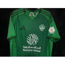 تيشرت الاهلي الاخضر مع ملصق جوال شعار الاهلي هديه