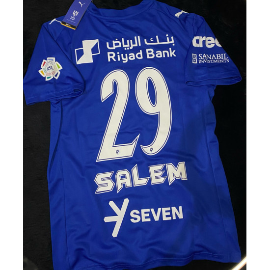 تيشرت الهلال الازرق الجديد + هديه ملصق الهلال